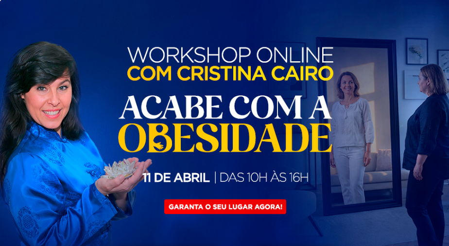 🌿 Gravação da Palestra ONLINE | Acabe com a Obesidade com Cristina Cairo✨